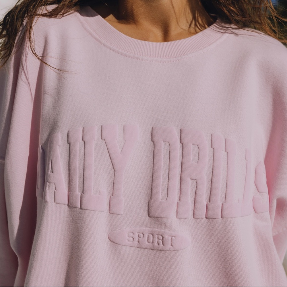Daily Drills Cupid Monochrome Crewneck